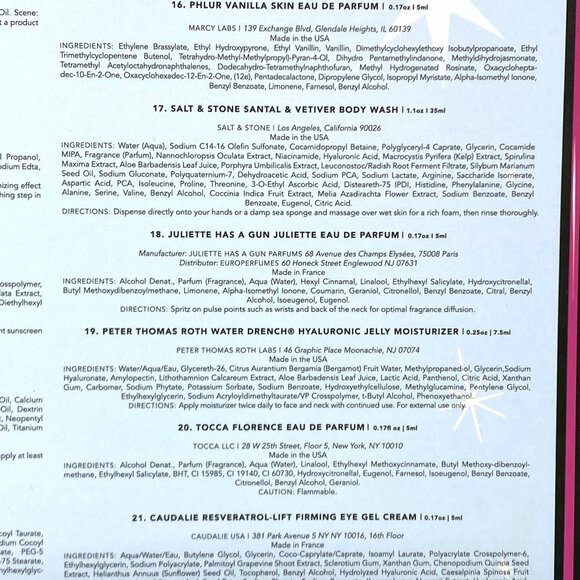 Anthropologie The 24 Days of Beauty Advent Calendar 2025 Edition Premium Samples - Picture 13 of 14